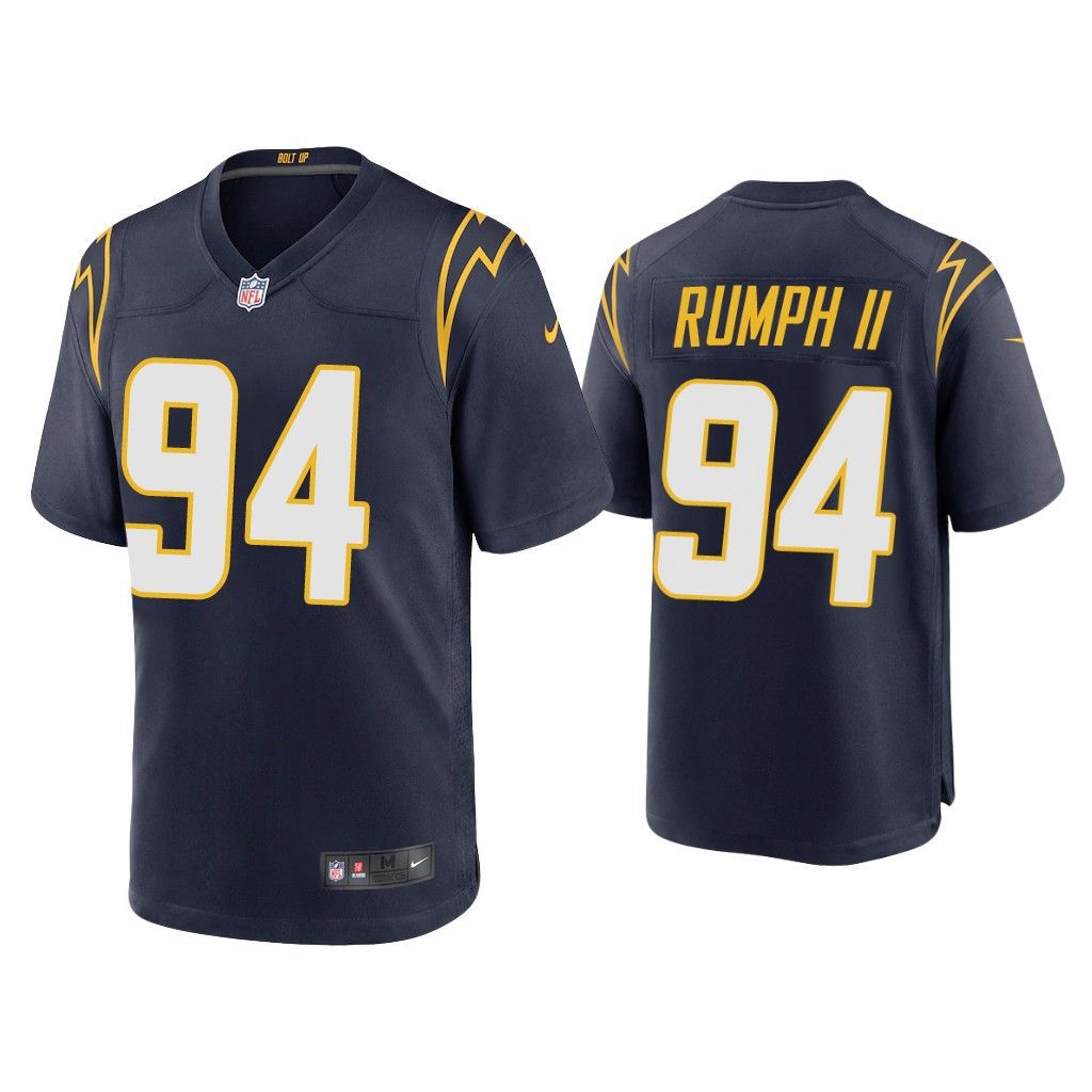 Men Los Angeles Chargers #94 Chris Rumph II Nike Navy Game NFL Jersey